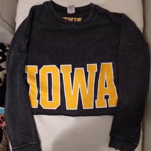 Victoria's secret Iowa Hawkeye crop top